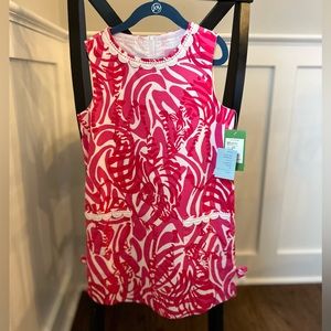 NWT Lilly Pulitzer Little Lilly Classic Shift Dress - Girls Size 8